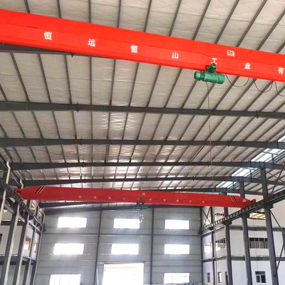 একক গার্ডার টপ রানিং ওভারহেড ক্রেন 5 টন 10 টন