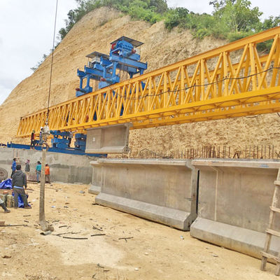ট্রাস টাইপ গার্ডার লঞ্চার ক্রেন 50M হাই পারফরমেন্স লিফটিং মেশিনারি